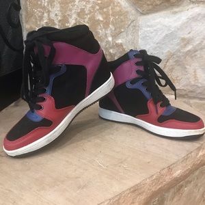 TOPSHOP hidden wedge sneakers